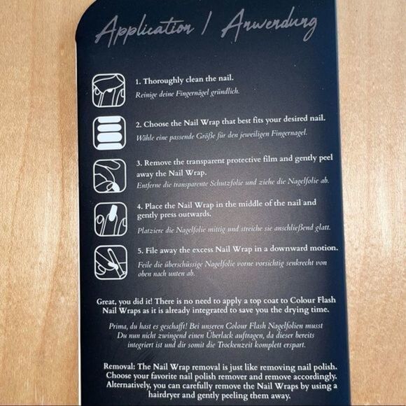 Colour Flash, Iced Shield, subtle shimmering shield, high shine, transparent - Picture 8 of 9